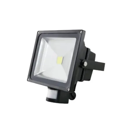 Reflector Led 30W Luminaria con Sensor de Movimiento LuzDia Fulgore FU1387