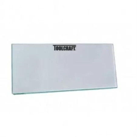 Vidrio para careta rectangular transparente Toolcraft TC1060
