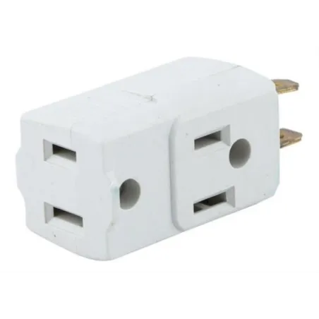 Enchufe Triple Con Polo A Tierra Fulgore FU0179 Fulgore-Enchufe Triple Con Polo A Tierra Fulgore FU0179 -FU0179- 1