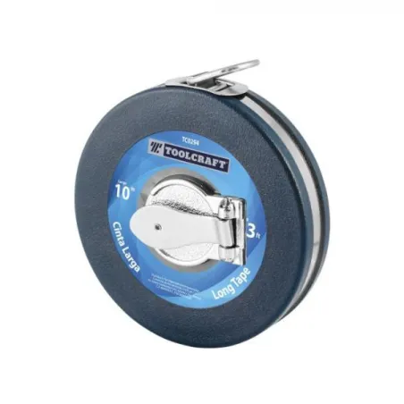  Wincha de Fibra de Vidrio 10m TipoCarrete Toolcraft TC0293 13.474576 Wincha de Fibra de Vidrio 10m TipoCarrete Toolcraft TC0293