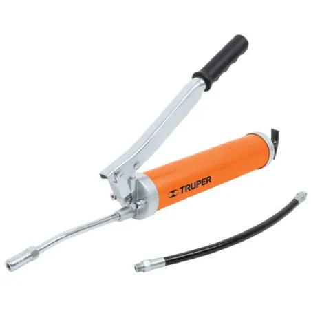  Engrasadora Industrial 14oz 6000 lb/pulg2 y Refacciones, Extension Flexible y Rigida, GRAS-15 14861 Truper 44.067797 Engrasador