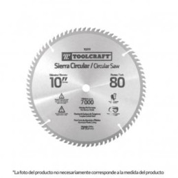 Disco de Sierra Circular de 12" x1" 60Dientes Toolcraft TC2336