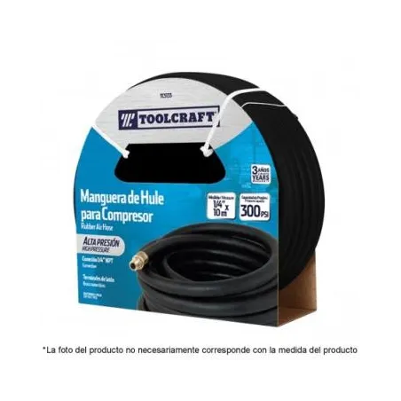  Mangueras 1/2" x10 Metros Alta Presion Para Aire Toolcraft TC5135 137.288136 Mangueras 1/2" x10 Metros Alta Presion Para Aire T