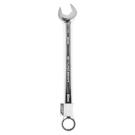  Llaves Boca Mixta 30mm Combinada CrVanadio ELarga Truper 13816 41.525424 Llave Mixta Combinada Extralarga 30 mm Largo 390 mm, A