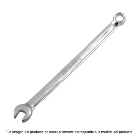  Llave Boca Mixta 17mm Combinada Toolcraft TC3860 12.881356 Llave Boca Mixta 17mm Combinada Toolcraft TC3860 Fabricada en acero 