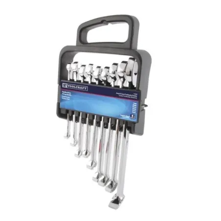  Llave Boca Mixta 9 Piezas Combinada Milimetrica Toolcraft TC0284 55.932203 Llave Boca Mixta 9 Piezas Combinada Milimetrica Tool