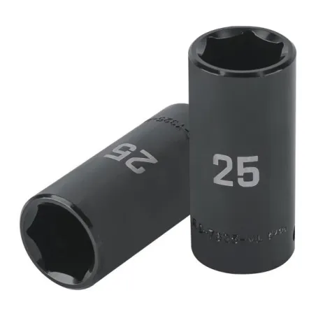  Dados 25mm E1/2 Impacto Tubulares Hexagonales CrMolibdeno, Truper 100924 17.79661 Dado Hexagonales 25mm E1/2 Impacto Tubulares 