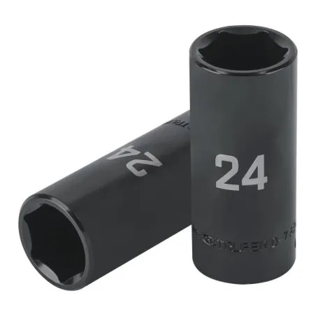  Dados 24mm E1/2 Impacto Tubulares Hexagonales CrMolibdeno, Truper 100923 15.423729 Dado Hexagonales 24mm E1/2 Impacto Tubulares