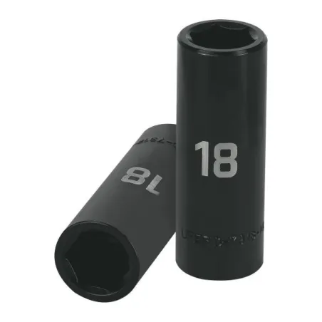  Dados 18mm E1/2 Impacto Tubulares Hexagonales CrMolibdeno, Truper 12430 12.627119 Dados 18mm E1/2 Impacto Tubulares Hexagonales