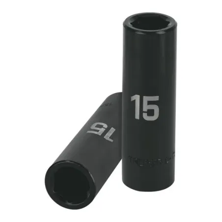  Dados 15mm E1/2 Impacto Tubulares Hexagonales CrMolibdeno, Truper 12427 10.762712 Dados 15mm E1/2 Impacto Tubulares Hexagonales