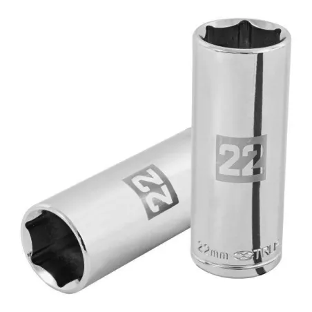  Dados 22mm E1/2 Tubulares Hexagonales CrVanadio, Truper 101010 8.644068 Dados 22mm E1/2 Tubulares Hexagonales CrVanadio, Truper