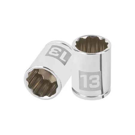  Dados 13mm E1/4 Poligonales CrVanadio, Truper 100987 3.220339 Dados 13mm E1/4 Poligonales CrVanadio, Truper 100987 Fabricados e
