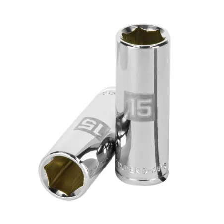  Dados 15mm E3/8 Tubulares Hexagonales CrVanadio, Truper 13775 5.169492 Dados 15mm E3/8 Tubulares Hexagonales CrVanadio, Truper 