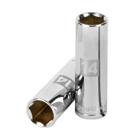  Dados 14mm E3/8 Tubulares Hexagonales CrVanadio, Truper 13774 4.745763 Dados 14mm E3/8 Tubulares Hexagonales CrVanadio, Truper 