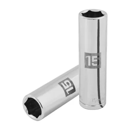  Dados 15mm E1/2 Tubulares Hexagonales CrVanadio, Truper 13355 7.033898 Dados 15mm E1/2 Tubulares Hexagonales CrVanadio, Truper 