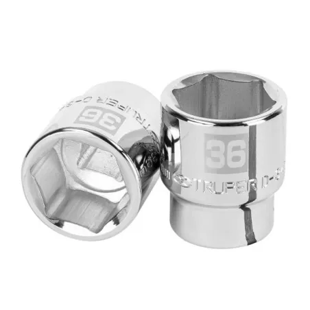  Dados 36mm E3/4 Hexagonales CrVanadio, Truper 14987 30.508475 Dados 36mm E3/4 Hexagonales CrVanadio, Truper 14987 Fabricados en