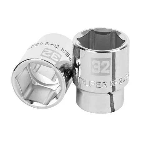  Dados 32mm E3/4 Hexagonales CrVanadio, Truper 14981 22.881356 Dados 32mm E3/4 Hexagonales CrVanadio, Truper 14981 Fabricados en