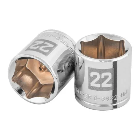  Dados 22mm E3/8 Hexagonales CrVanadio, Truper 13686 4.491525 Dados 22mm E3/8 Hexagonales CrVanadio, Truper 13686 Fabricados en 
