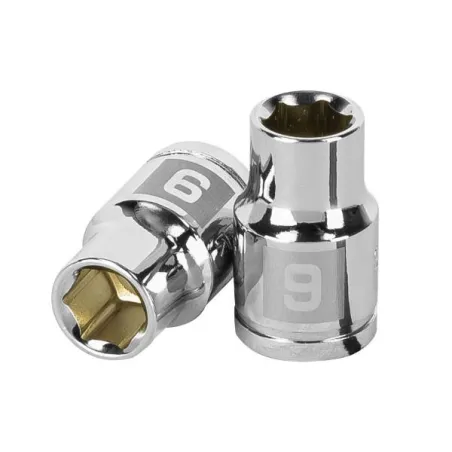  Dados 9mm E3/8 Hexagonales CrVanadio, Truper 13673 3.050847 Dados 9mm E3/8 Hexagonales CrVanadio, Truper 13673 Fabricados en ac