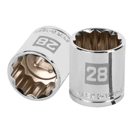  Dados 28mm E1/2 Poligonales CrVanadio, Truper 13542 9.067797 Dados 28mm E1/2 Poligonales CrVanadio, Truper 13542 Fabricados en 