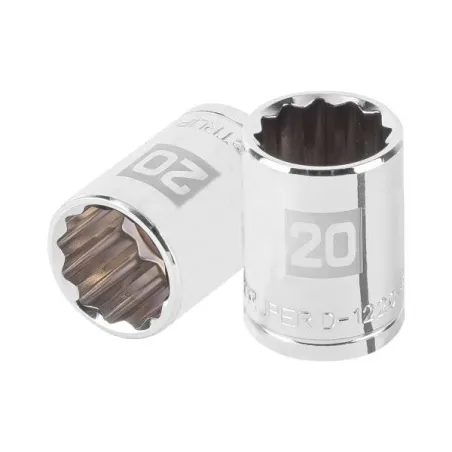  Dados 20mm E1/2 Poligonales CrVanadio, Truper 13534 5.169492 Dados 20mm E1/2 Poligonales CrVanadio, Truper 13534 Fabricados en 