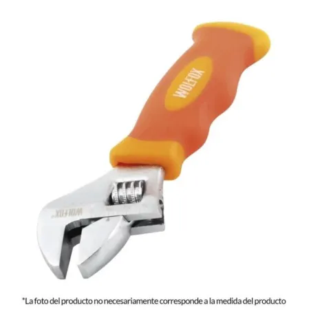 Llave Francesa 6" Perica Cromada Wolfox WF0010