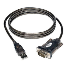 Cable adaptador USB a Serial USB-A a DB-9, 1.52m Tripp-Lite U209-000-R