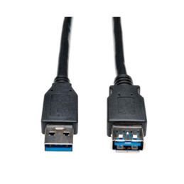 Cable de Extensión USB 3.0 SuperSpeed (M/H) Negro, 1.83m Tripp-Lite U324-006-BK