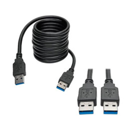 Cable USB 3.0 Negro, SuperSpeed, A/A, 1.83m Tripp-Lite U320-006-BK
