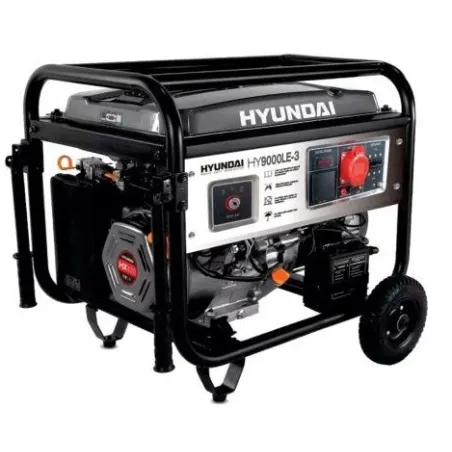  Generador Electrico Gasolina 6.6KW 220v Hyundai HY9000LE3 4454.237288 Generador Electrico Gasolina 6.6KW 220v Hyundai HY9000LE3
