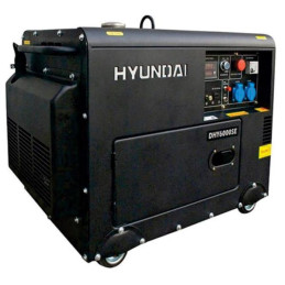 Generador Electrico Diesel Insonor 5KW 220v Hyundai DHY6000SE