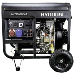 Generador Electrico Diesel 6KW 230v Hyundai DHY8500LEK