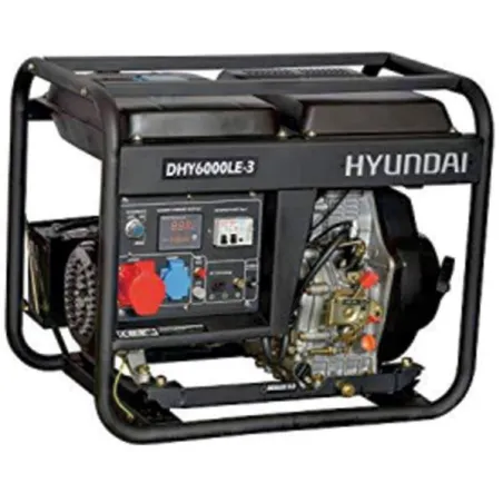  Generador Electrico Diesel 5KW 220v Hyundai DHY6000LE3 5222.033898 Generador Electrico Diesel 5KW 220v Hyundai DHY6000LE3  POTE
