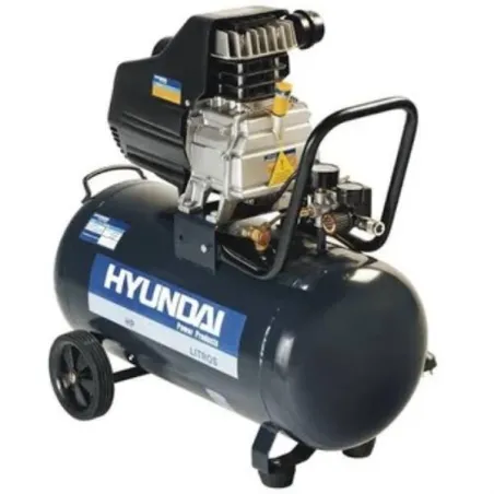 Compresoras de Aire 50L 2HP Hyundai HYAC50D 6900003 Hyundai-Compresoras de Aire 50L 2HP Hyundai HYAC50D 6900003 Voltaje 220v  Fr