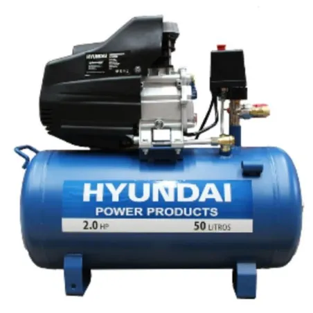 Compresoras de Aire 50L 2HP Acople Direct Hyundai HYHM50D Hyundai-Compresoras de Aire 50L 2HP Acople Direct Hyundai HYHM50D Volt
