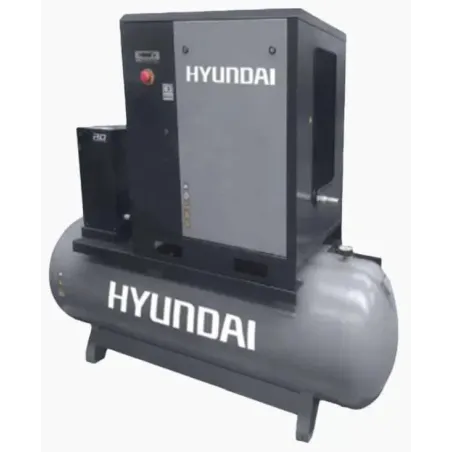 Compresoras de Tornillo 500L 15HP 11KW Hyundai HYV83NM90FHY780 Hyundai-Compresoras de Tornillo 500L 15HP 11KW Hyundai HYV83NM90F