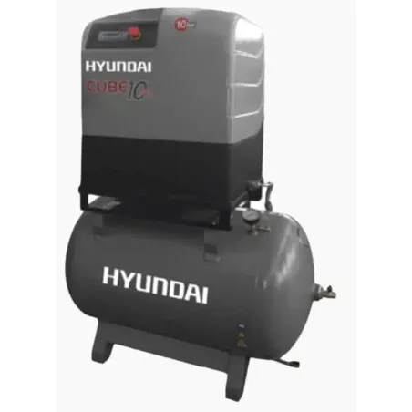 Compresoras de Tornillo 270L 10HP 7.5KW Hyundai HYV91PO90FHY080 Hyundai-Compresoras de Tornillo 270L 10HP 7.5KW Hyundai HYV91PO9