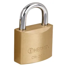 Candados 20mm S1 Hierro 2llaves Hermex 22526 Hermex-Candados 20mm S1 Hierro 2llaves Hermex 22526 Cuerpo de hierro con acabado co