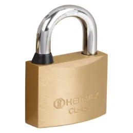 Candados 45mm S6 2llaves Hermex 43429 Hermex-Candado Pulido de Alta seguridad 45mm Seguridad 6, Incluyen 2 llaves Tradicional, C