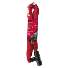  Candados con Cadena 10mm x90cm Forrado motocicleta y bicicleta Hermex 49621 41.525424 Candados con Cadena 10mm x90cm Forrado mo