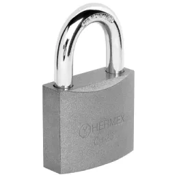 Candados 25mm S2 Hierro Hermex 43795 Hermex-Candados 25mm S2 Hierro Hermex 43795 Cuerpo de hierro en una sola pieza y gancho cor