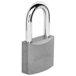 Candados 45mm S4 Hierro GanchoLargo 2llaves Hermex 43324 Hermex-Candados 45mm S4 Hierro GanchoLargo 2llaves Hermex 43324 Cuerpo 