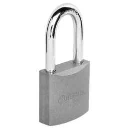 Candados 38mm S3 Hierro GanchoLargo 2llaves Hermex 43323 Hermex-Candados 38mm S3 Hierro GanchoLargo 2llaves Hermex 43323 Cuerpo 