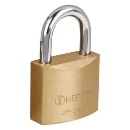 Candados 25mm S1 Hierro 2llaves Hermex 22528 Hermex-Candados 25mm S1 Hierro 2llaves Hermex 22528 Cuerpo de hierro con acabado co