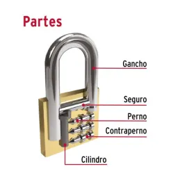 Candados 25mm S1 Hierro 2llaves Hermex 22528 Hermex-Candados 25mm S1 Hierro 2llaves Hermex 22528 Cuerpo de hierro con acabado co