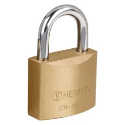 Candados 40mm S2 Hierro 2llaves Hermex 23518 Hermex-Candados 40mm S2 Hierro 2llaves Hermex 23518 Cuerpo de hierro con acabado co