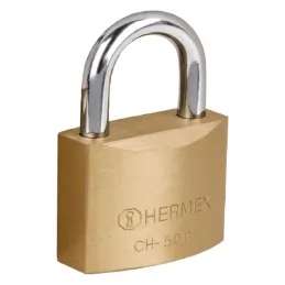 Candados 50mm S2 Hierro 2llaves Hermex 23519 Hermex-Candados 50mm S2 Hierro 2llaves Hermex 23519 Cuerpo de hierro con acabado co