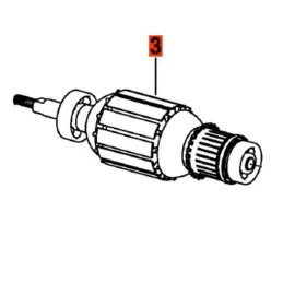 Inducidos GBL 800 E 82-270 Bosch 1604010B1E 143.220339 Inducido GBL 800 E 82-270 Bosch 1604010B1E  1604.010.B1E-000 1 Bosch