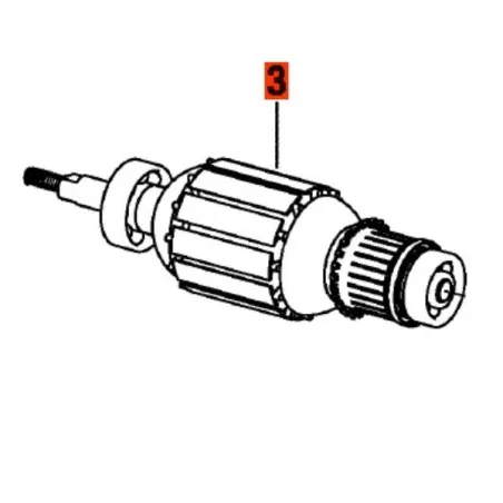  Inducidos GBL 800 E 82-270 Bosch 1604010B1E 143.220339 Inducido GBL 800 E 82-270 Bosch 1604010B1E  1604.010.B1E-000 1 Bosch