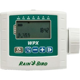 Programador de Riego Automatico a Pilas Rain Bird WPX3 Controlador 3 Zonas 9V IP68